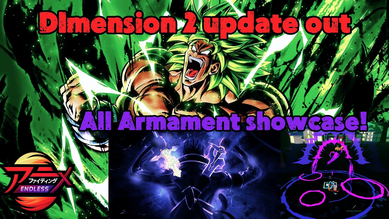 Armament showcase anime fighting simulator endless - YouTube