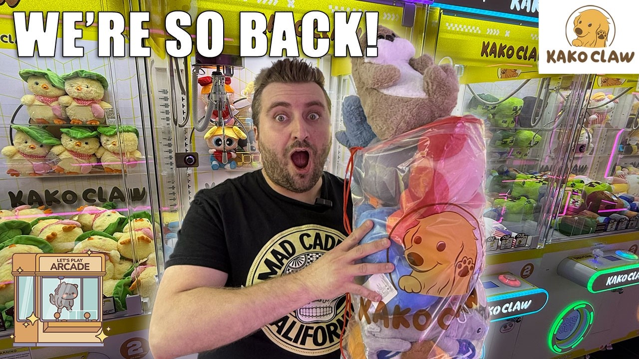 They Fixed the Claw Machines at Kako Claw!!