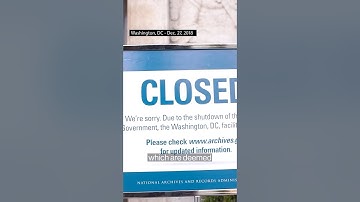 Here’s what happens when the US government is shut down