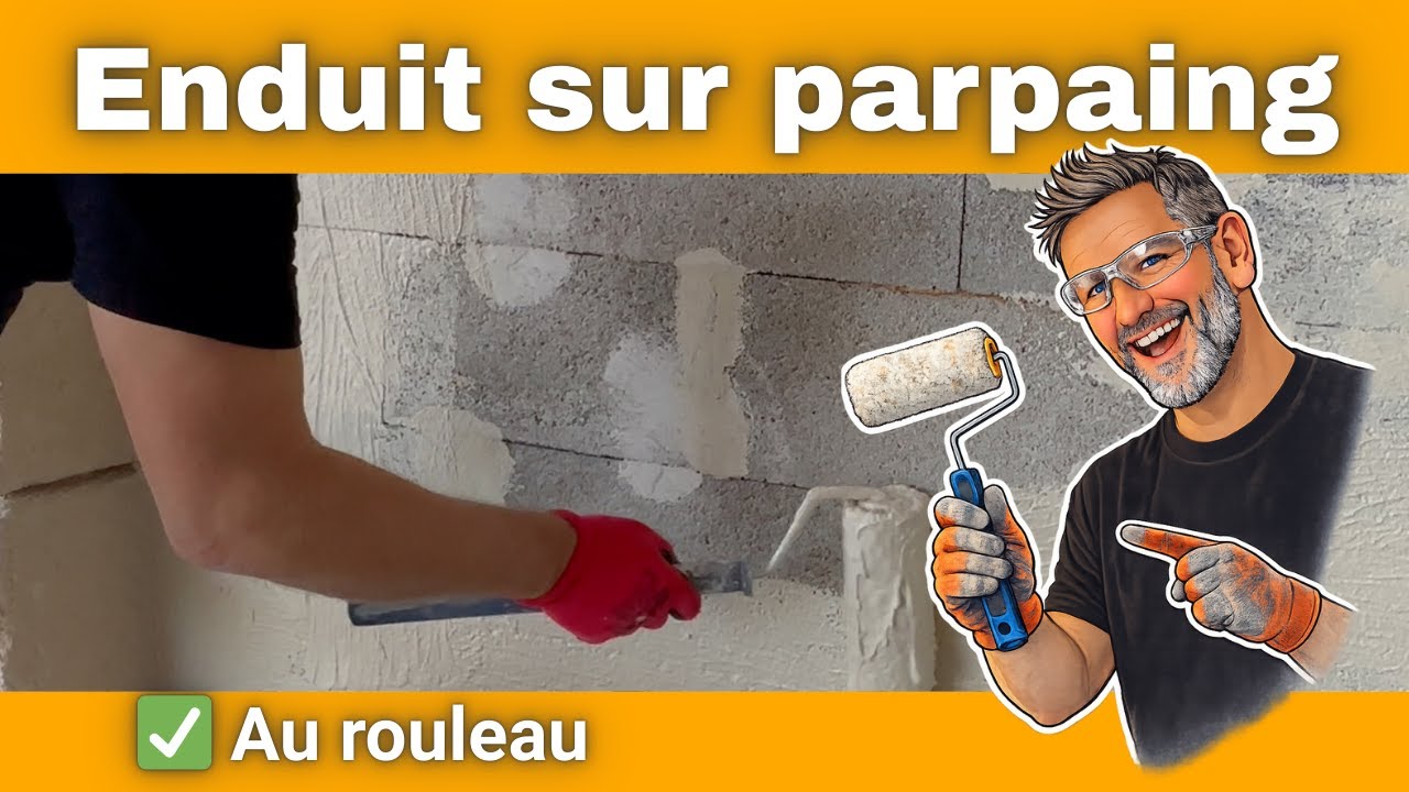 Comment préparer un enduit pour l’appliquer facilement… au rouleau