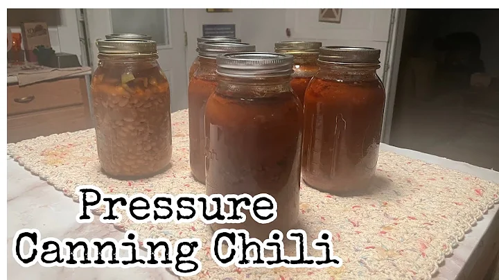 Pressure Canning Chili // 2 Recipes // Pressure Ca...