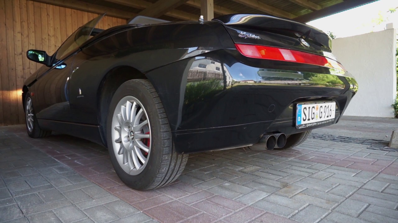 Zender Esd Am Alfa Romeo Spider 916 2 Youtube