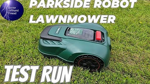 I TESTED the Parkside Robot lawnmower Here's what happened