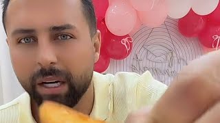 واخيرا عشاء عائلة ريتشو و ننوش وجبة لحم بتشهي 😋 مع هدية النجاح لميرو وسنود ايباد خيالي 🔥😍