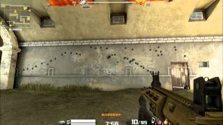 AVA Online Taiwan Version Remington R4 (Reinforced Barrel) Recoil Test [1080p HD]