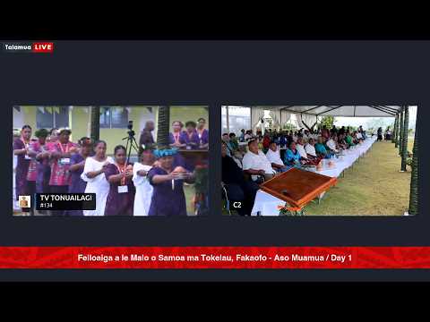 Feiloaiga a le Malo o Samoa ma Tokelau, Fakaofo - Day 1