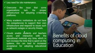 Cloud Computing at school