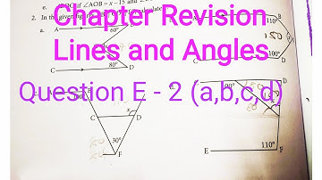 #class7ncertmaths /Chapter Revision/Lines and Angles/question E 2(a,b,c,d)collins/R-SQUARE 2023