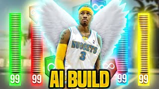 ALLEN IVERSON BUILD NBA 2K24!! Glitched 6'0 Shades of AI Best PG Build NBA 2k24!