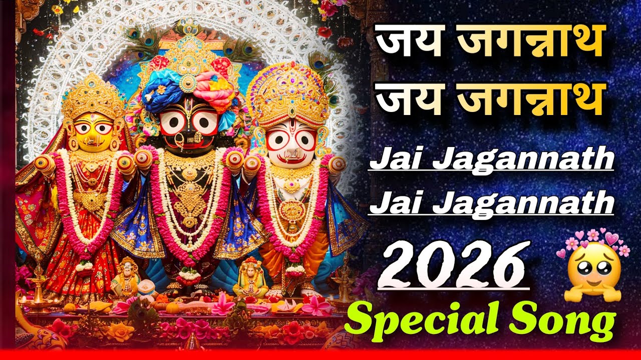 Jai Jagannath Jai Jagannath 🙏😍 | Divine Bhakti Song 2026 | Morning Bhakti Bhajan