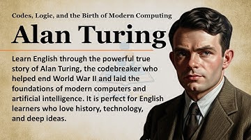 Alan Turing: Codes, Logic, and the Birth of Modern Computing | Learn English Through Story