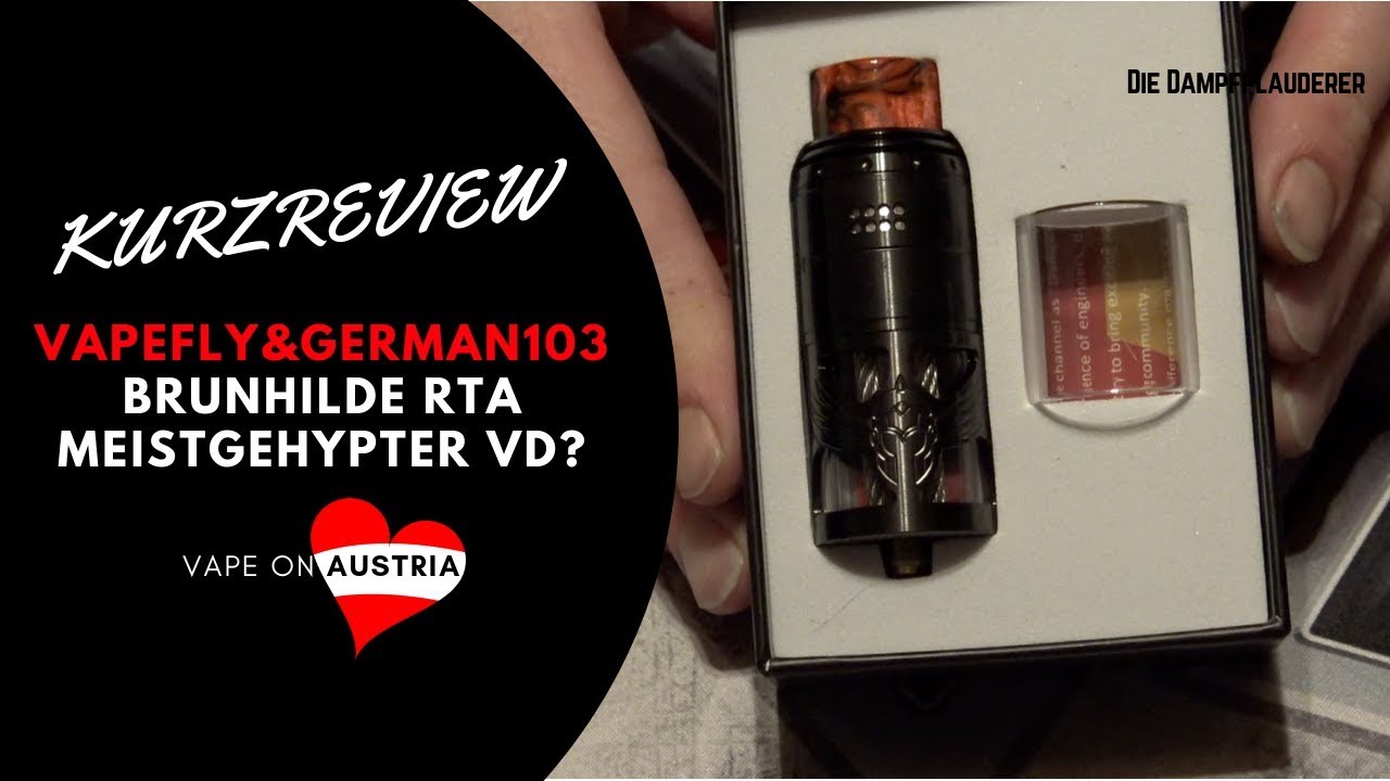Kurzreview: Brunhilde RTA von Vapefly & German 103