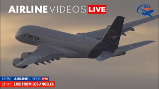 🔴LIVE LAX PLANE SPOTTING: Watch Arrivals and Departures