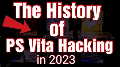 The history of PS Vita Hacking in 2023 (1000 subscriber special!)
