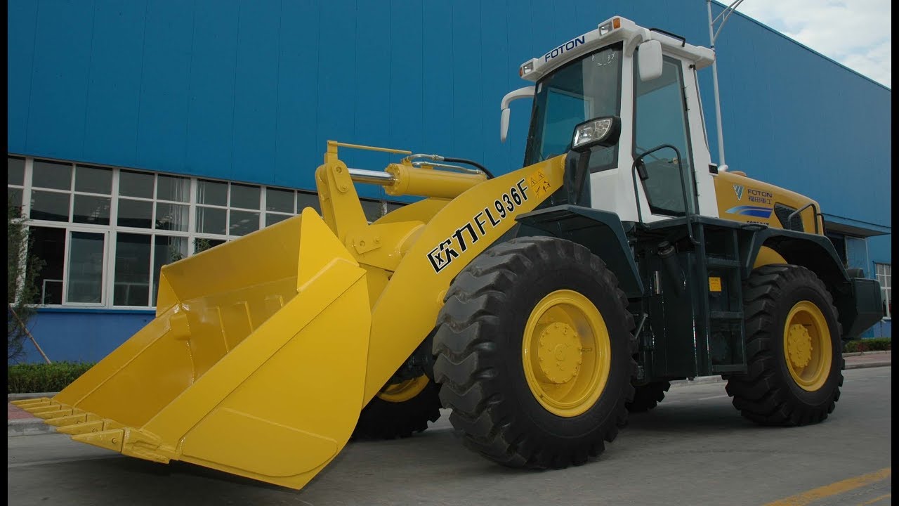 Фронтальный погрузчик foton