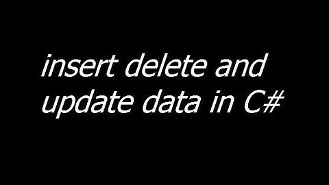 03 - Creating Windows Form Application and ConnectionStrings - Windows Form with C# - Urdu Hindi