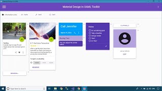 WPF Tutorial : Material Design Getting Started C#.NET | FoxLearn screenshot 2