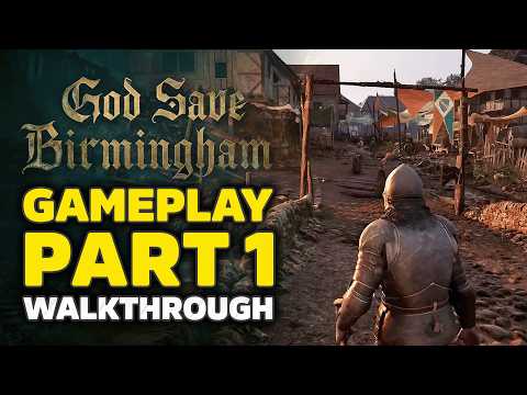 God Save Birmingham Gameplay Walkthrough Part 1 - Surviving The First Night (Closed Beta)