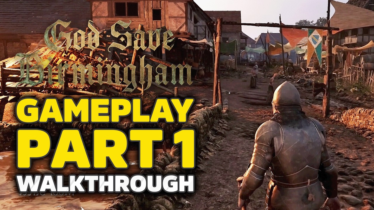 God Save Birmingham Gameplay Walkthrough Part 1 - Surviving The First Night (Closed Beta)