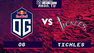 🔴DOTA 2[RU] Team Tickles vs OG [Bo3] DreamLeague DPC EU Tour 1, Upper Division, Table