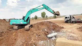 Excavator digging the hole - Nimitt Excavator by Nimitt Excavator 223 views 1 month ago 23 minutes