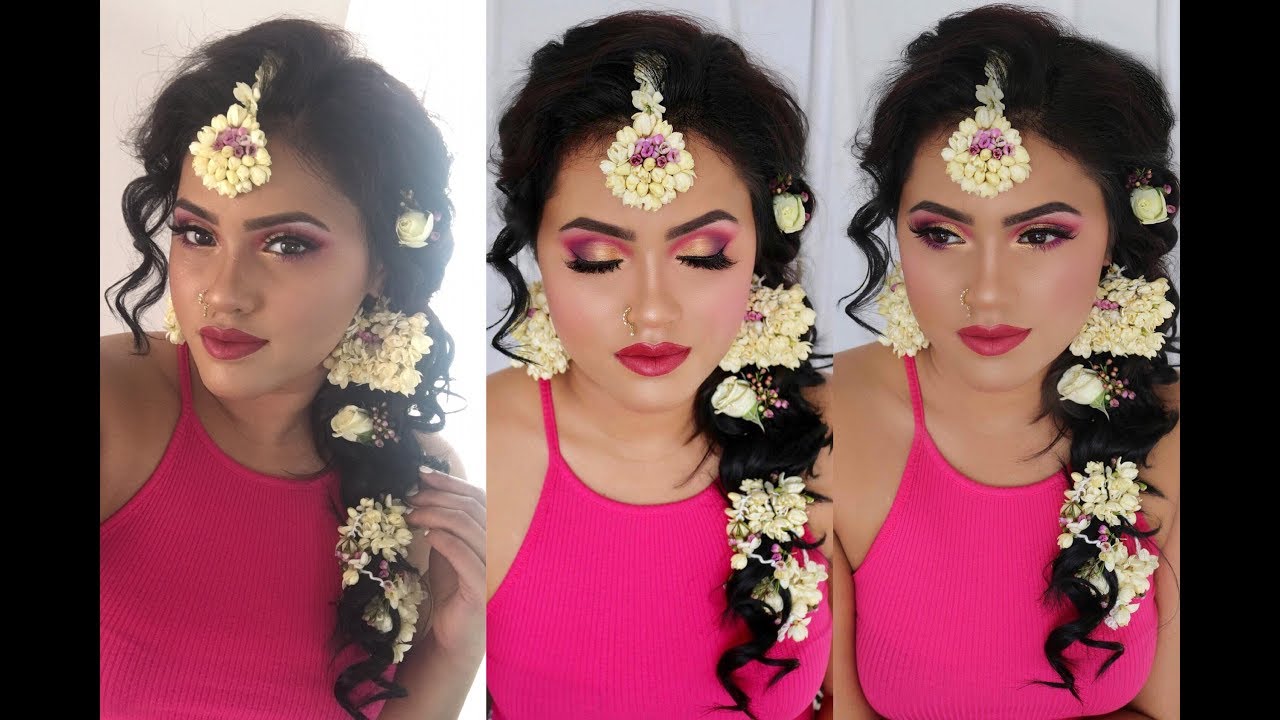 Pranita's MakeUp & Hairstyle - HD Makeup with side zikzak parting Hairstyle  | Facebook