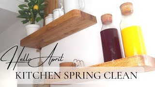 🌸HELLO APRIL 🌸 DEEP OVEN CLEAN WITH NO CHEMICALS!! KITCHEN SPRING CLEAN | AD