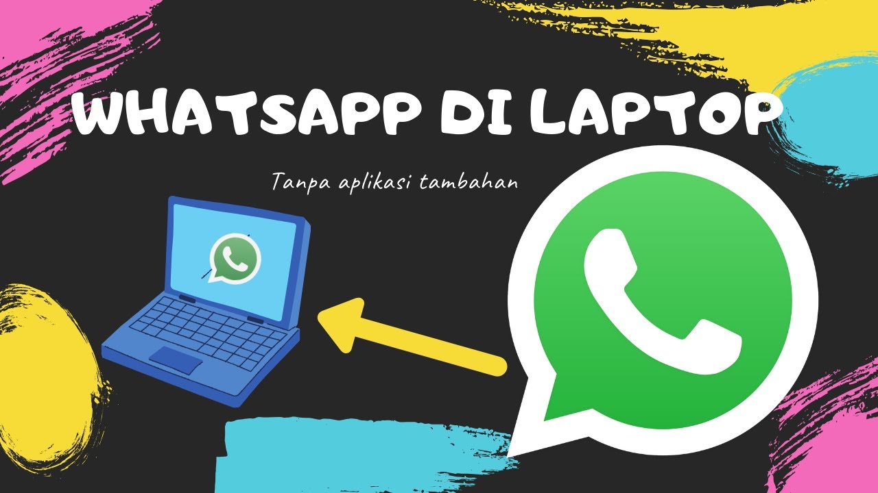 Cara menggunakan atau membuka whatsapp di laptop  PC  YouTube