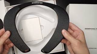 Download Lagu unboxing Monster Boomerang Petite Neckband Bluetooth Speakers MP3