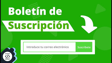 Formulario de Suscripción con Html y Css