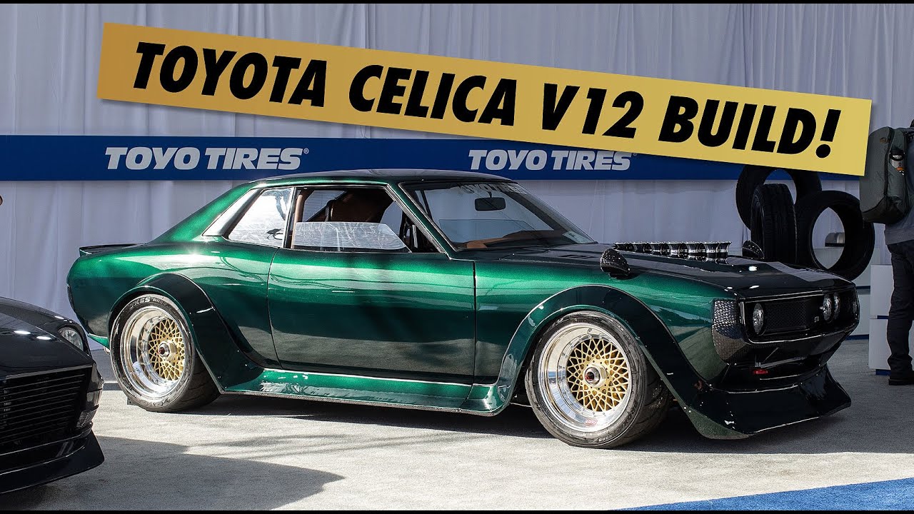 Classic Toyota Celica, But Make It a V12 Monster, image size:1280x720