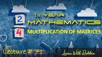 XI – Question # 10 Part (II) from Exercise 4.1 of Chapter # 4 (MATRICES & DETERMINANTS)