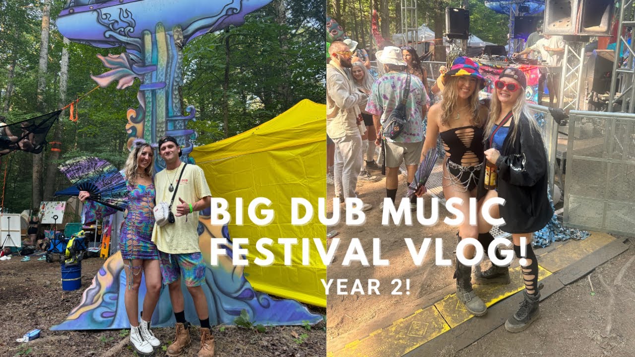 i went to BIG DUB MUSIC FESTIVAL! (year 2!!!!!!!!!) - YouTube