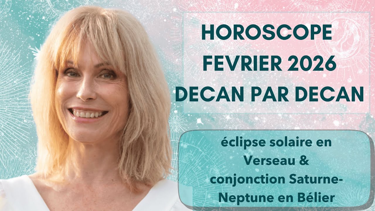 🌟 Horoscope février  2026 ✨ éclipse en Verseau & conjonction Saturne-Neptune en Bélier ✨