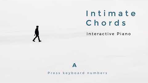 Youtube Intimate Piano - Play it with your keyboard