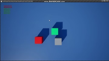 Unreal Engine 4  - Camera Actor Test and Attachment with Pawn Movement Test