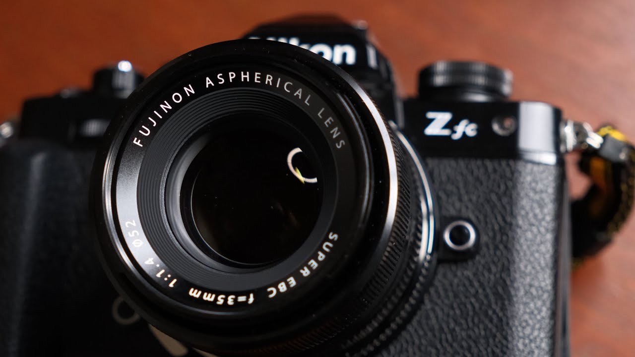Playing around with a FUJIFILM lens on a Nikon Zfc [SHOTEN XTZ