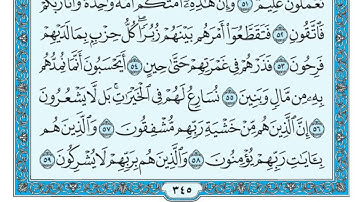 سورة المؤمنون مكتوبة : ماهر المعيقلي I 23