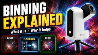 What is Binning And how does it work in the Seestar App #seestar