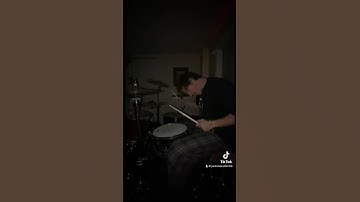 Drums are crazy🤘 #drumcover #drumsrock #drummer #punkrock #punk #shorts #youtube #jacksoncullen