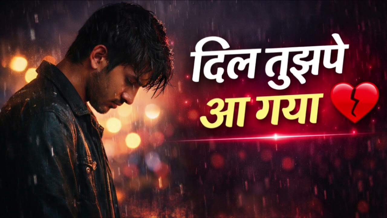 दिल तुझपे आ गया ❤️ | Sad Love Song 2026 | Emotional Hindi Love Song | Heart Touching Song