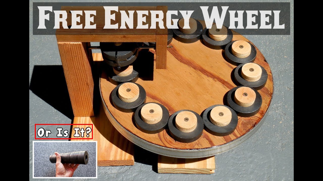 Janice tired with time FREE ENERGY WHEEL ~ Using Ring Magnets ~ EXPOSED! - YouTube