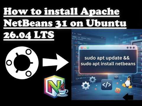 How to install Apache NetBeans 31 on Ubuntu 26.04 LTS