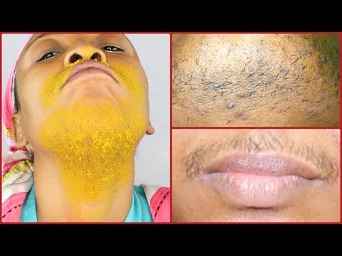 HOW TO GET RID OF UPPER LIP, CHIN AND SIDE HAIR ON THE FACE, HOMEMADE HAIR  REMOVER Khichi Beauty - YouTube