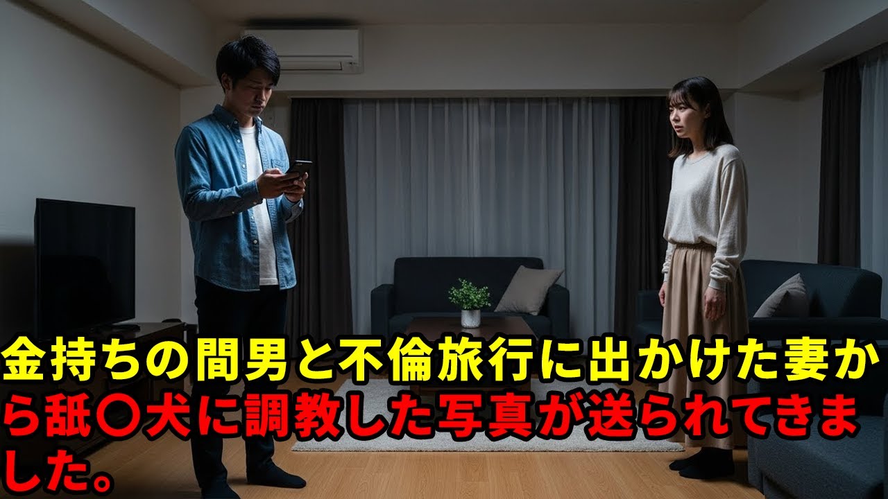 金持ちの間男と消えた妻から届いた、信じられない写真
