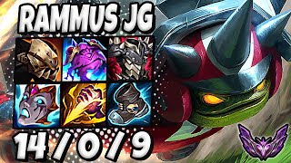 Rammus vs Graves [ Jungle ] Korea Master Patch 14.11 ✅