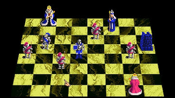 Battle Chess (Amiga 50Hz) - Fighting animations: Pawn