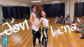 Javi & Lena 1st Zouk Demo Ever!!! at MAUI ZOUK (Hawaii)