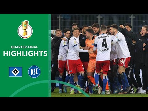 Penalty thriller! | Hamburger SV vs. Karlsruher SC 5-4 Pens | Highlights | DFB-Pokal Quarter-Final