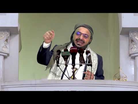 تقليد الحاوري للخطيب الحوثي العبيدي